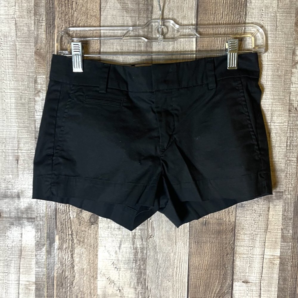 Vince Cotton Black Shorts